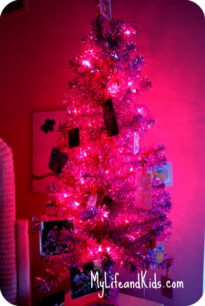 Pink Christmas Tree for Kids