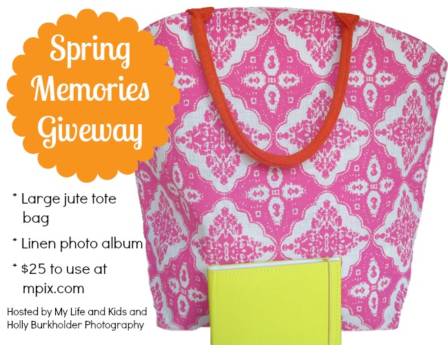 Spring Memories Giveaway from My Life and Kids and Holly Burkholder Photography