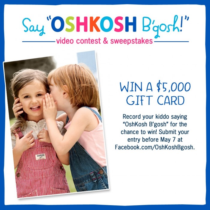 Say OshKosh B'gosh