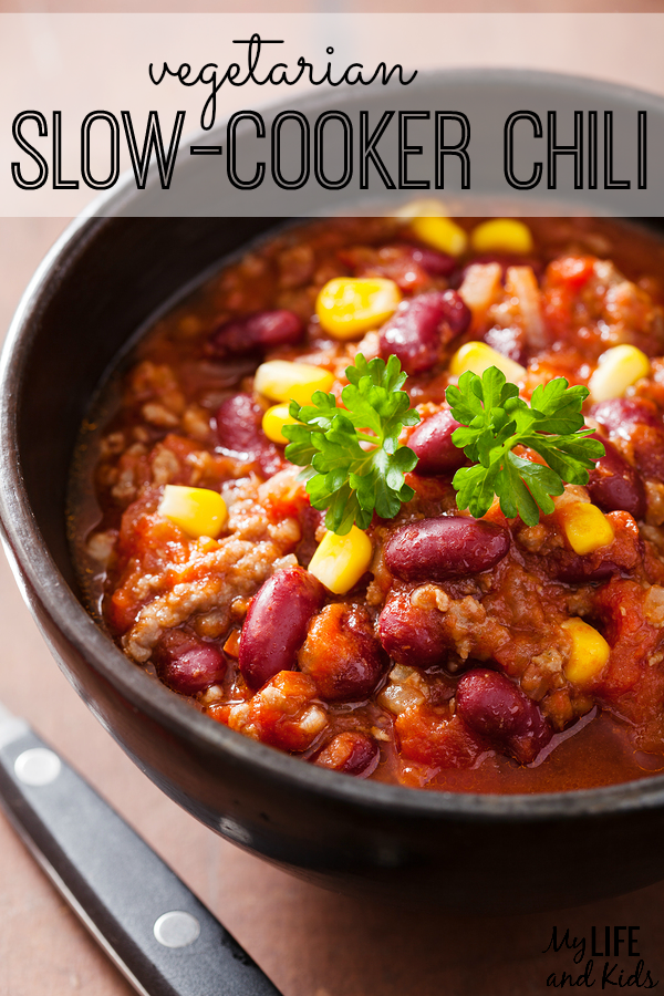 Vegetarian Crock Pot Chili Recipe