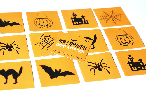 Halloween Concentration Game