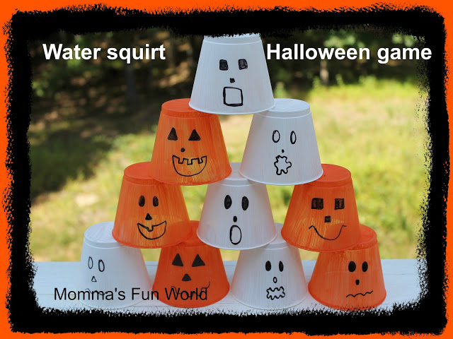 Water Squirt Halloween Game
