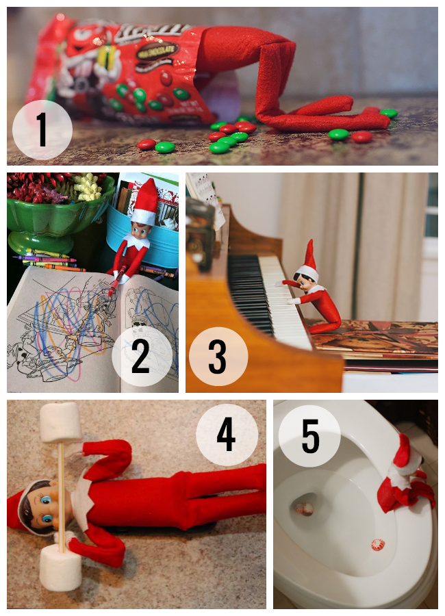 100 Elf On The Shelf Ideas - My Life And Kids