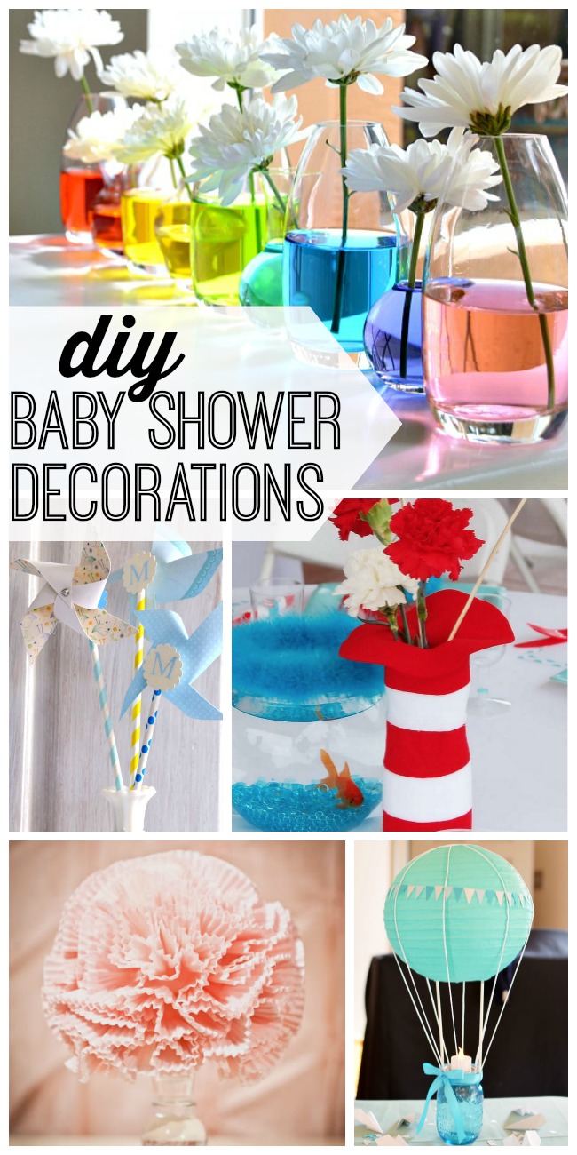 DIY Baby Shower Decorations My Life and Kids