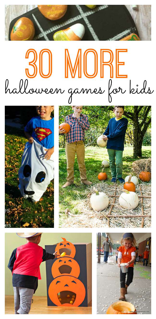 30 More Halloween Games for Kids! We've rounded up the best ideas for lots of Halloween fun this fall.