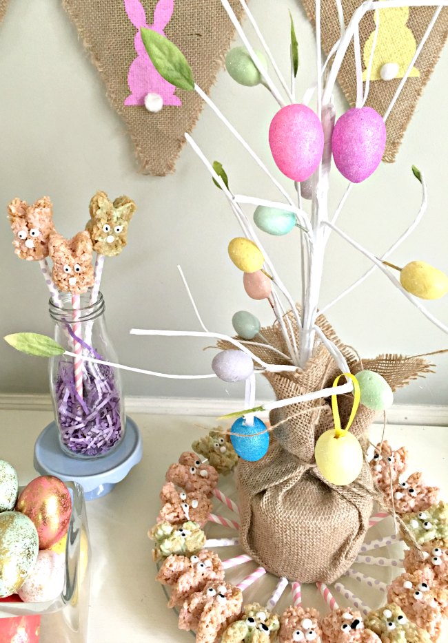 Rice Krispies® Easter Hack - Bunny Pops - My Life and Kids