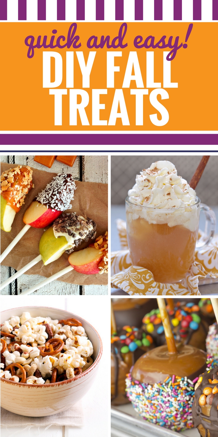 DIY Fall Snacks And Treats My Life And Kids