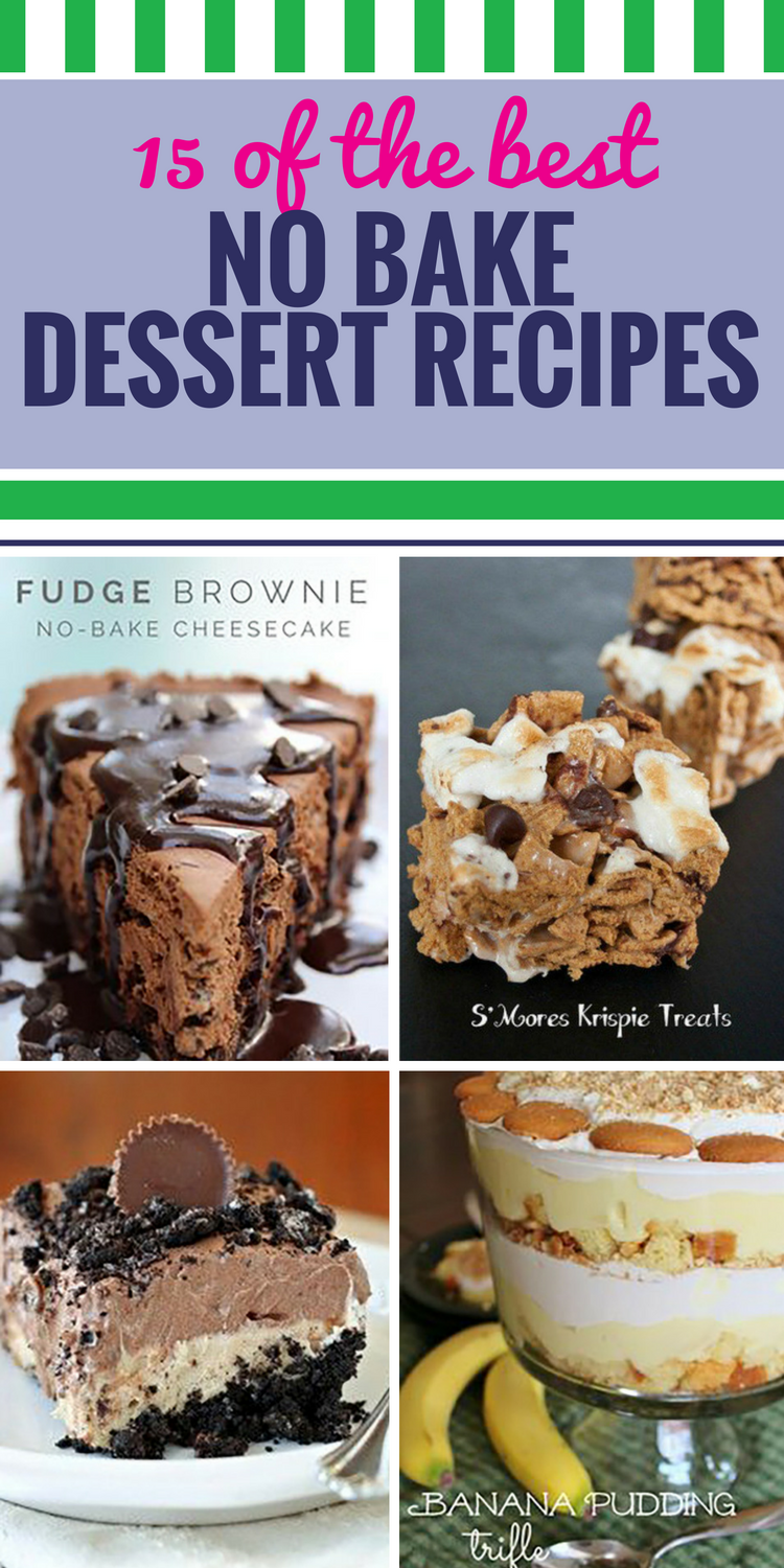15 No Bake Dessert Recipes My Life And Kids