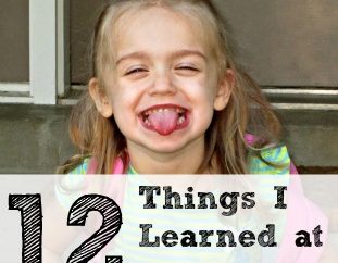 12 Things I Learned at Preschool