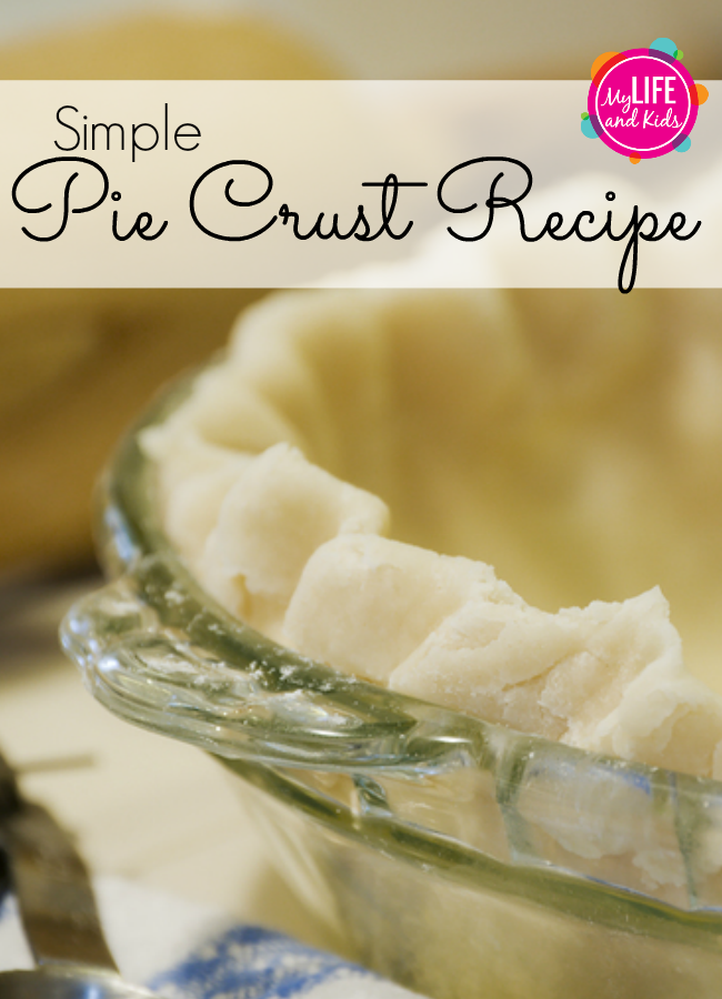 Simple Pie Crust Recipe