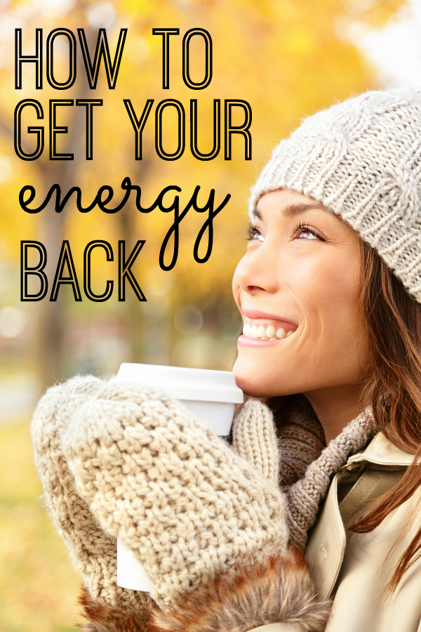 Feeling tired? Sluggish? Foggy? Here are some great tips on how to get your energy back that go way beyond a workout, fitness and exercise. Most of these were brand new to me - but they're changing my life.