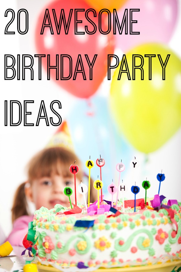 Easy At Home Birthday Party Ideas