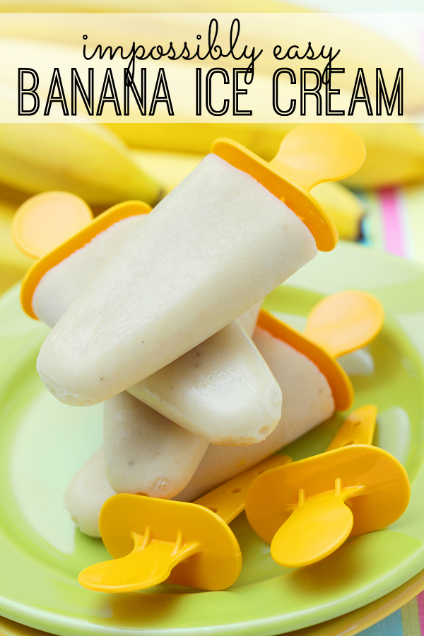 impossible easy banana ice cream