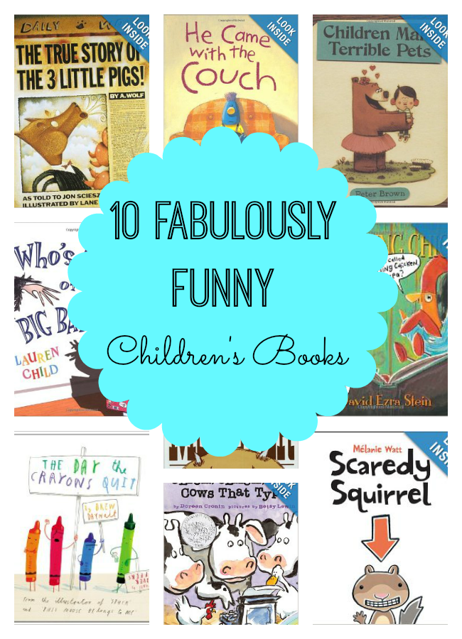 10 Fabulously Funny Children's Books