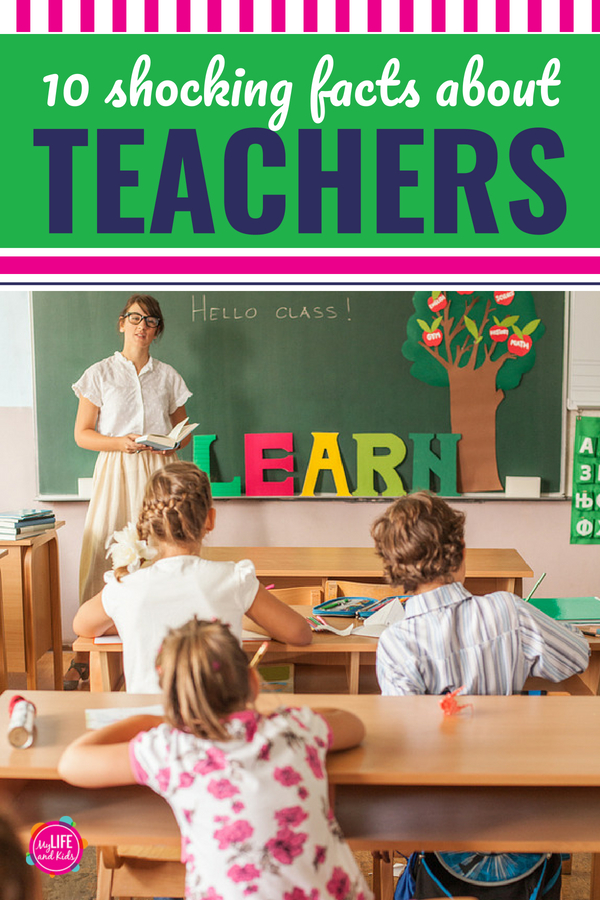 Are you a teacher? Or have a special teacher in your life? These SHOCKING facts about teachers will totally blow you away! #teachers #backtoschool #elementaryschool #highschool
