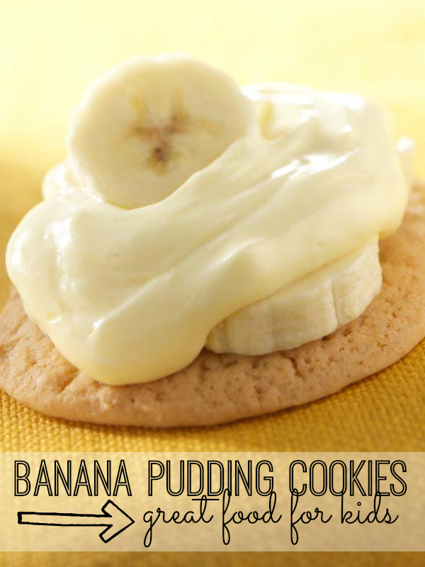 Banana Pudding Cookies for Kids