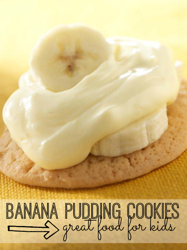 If you love banana pudding, you'll love these cookies. And (bonus) the recipe is easy enough for your kids to make.