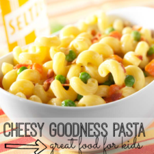 Cheesy Goodness Pasta Recipe for Kids