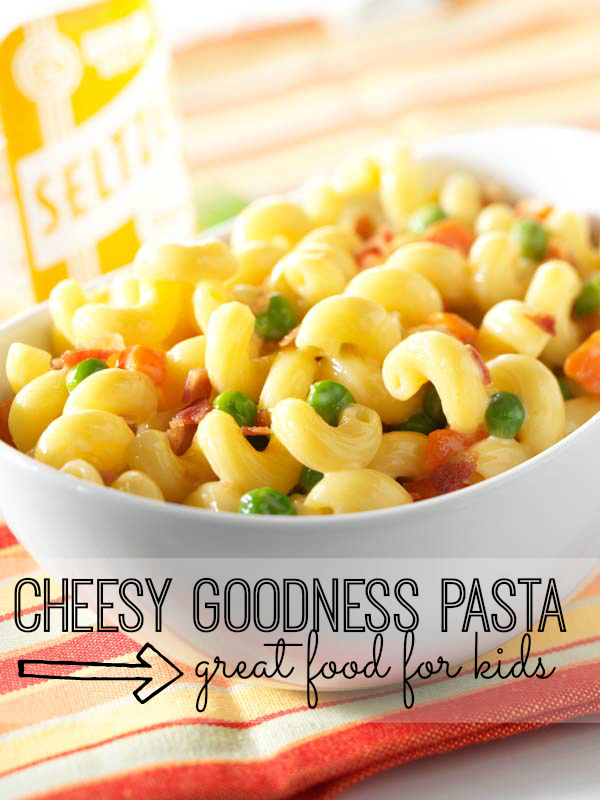 Delicious Cheesy Goodness Pasta Recipe that your kids will love (and can probably make themselves!)