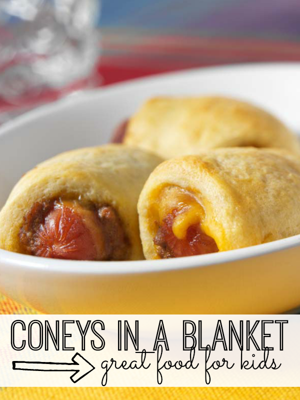 Add a twist to pigs-in-a-blanket with this coneys in a blanket recipe with Cincinnati-style chili. They'll be gone in minutes!