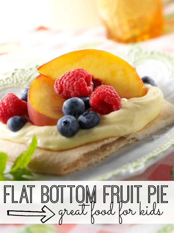 Flat Bottom Fruit Pie Recipe for Kids