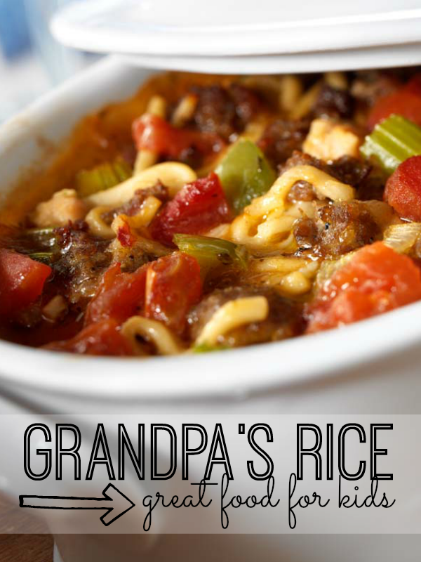 Grandpa’s Rice Recipe for Kids