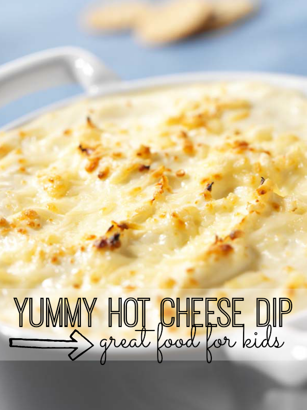 Your kids will love this yummy hot cheese dip recipe - and they will love helping you make it, too!