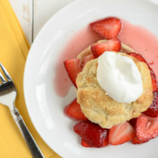 Strawberry Shortcake Recipe (Dairy Free) - My Life and Kids