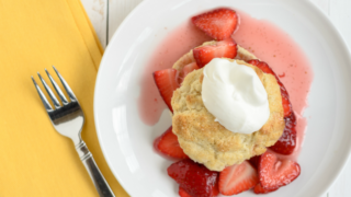 Strawberry Shortcake Recipe (Dairy Free) - My Life and Kids