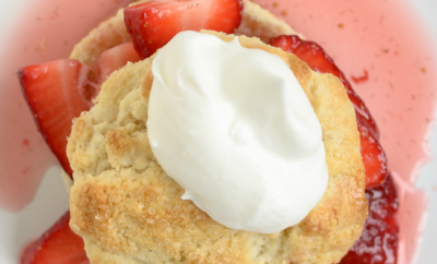 Amazing strawberry shortcake recipe - passed down through my family for more than 100 years! Modified to be dairy free - yum!