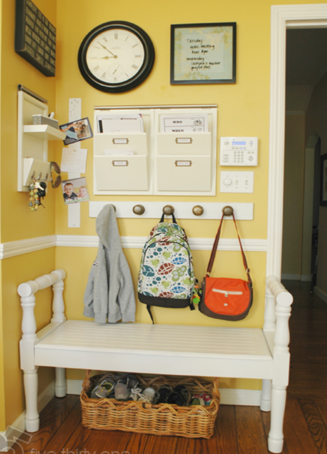 Back to school season is here! Get organized for the school year with one of these inspiring command centers!