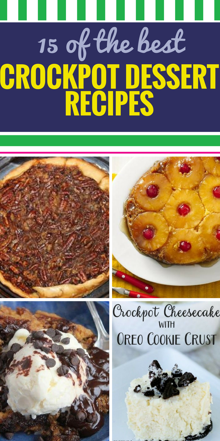 Featured image of post Easiest Way to Make Crock Pot Recipes Dessert