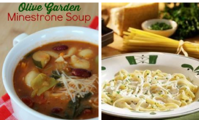 15 Copycat Olive Garden Recipes. Olive Garden is known for its soup and salad, and for good reason. Get the best copycat Olive Garden recipes here, including healthy chicken entrees, pasta and vegetarian options - make a lot because you'll want the refills to be endless just like they are at Olive Garden.