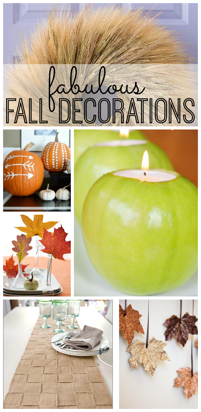Fabulous Fall Decorations My Life and Kids