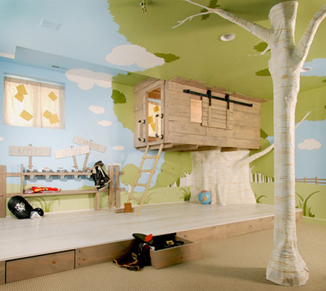 These 16 awesome playrooms will make you feel like a kid again.