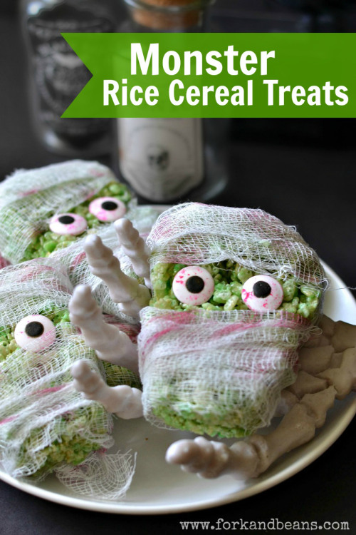 Monster Rice Cereal Treats