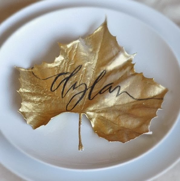 Dress up your table with fun DIY place cards perfect for the season.