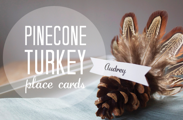 Dress up your table with fun DIY place cards perfect for the season.