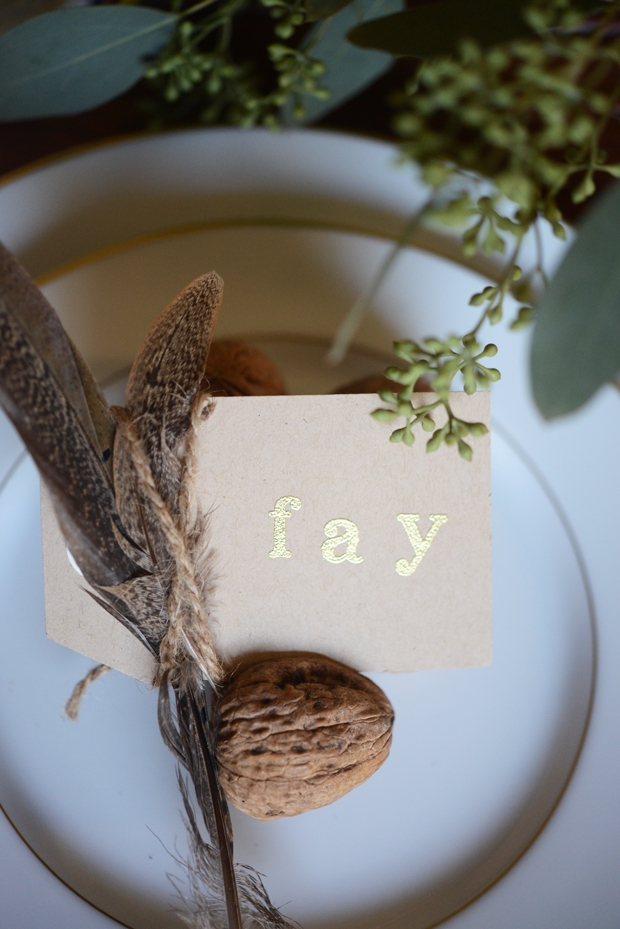 Dress up your table with fun DIY place cards perfect for the season.