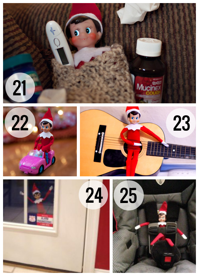 100 Elf on the Shelf ideas from quick & easy to crafty & committed.