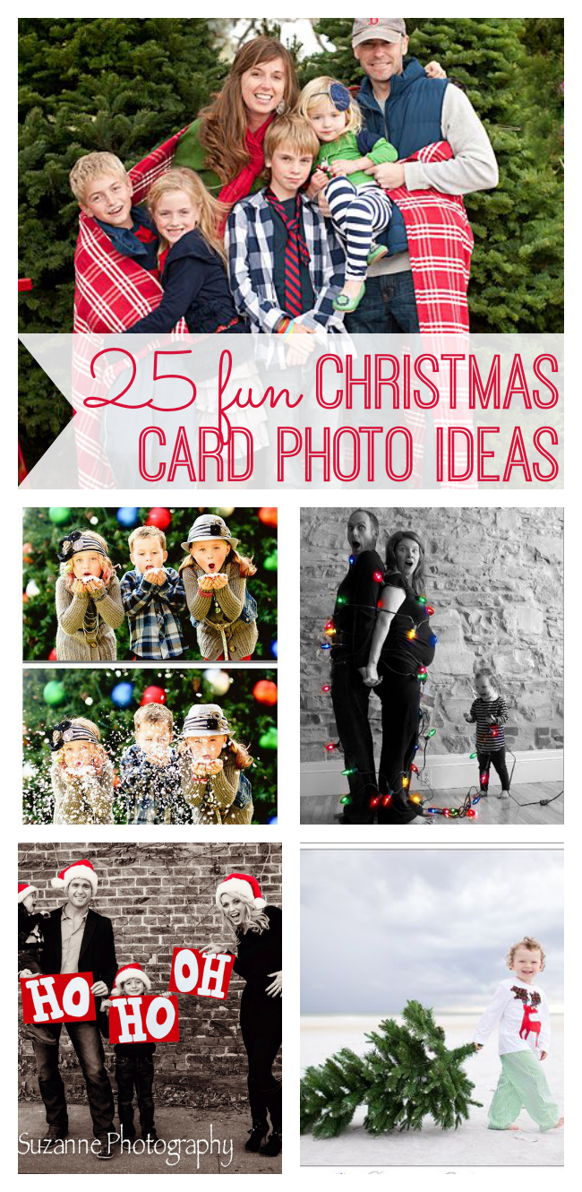 funny family picture ideas for christmas card