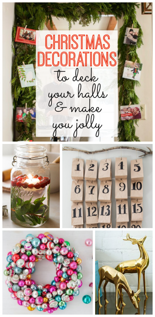 Brighten your home for the holidays with these beautiful DIY Christmas decorations. Such a great idea for giving gifts of holiday decor, making Christmas crafts and decorating for your big Christmas party. Merry Christmas.
