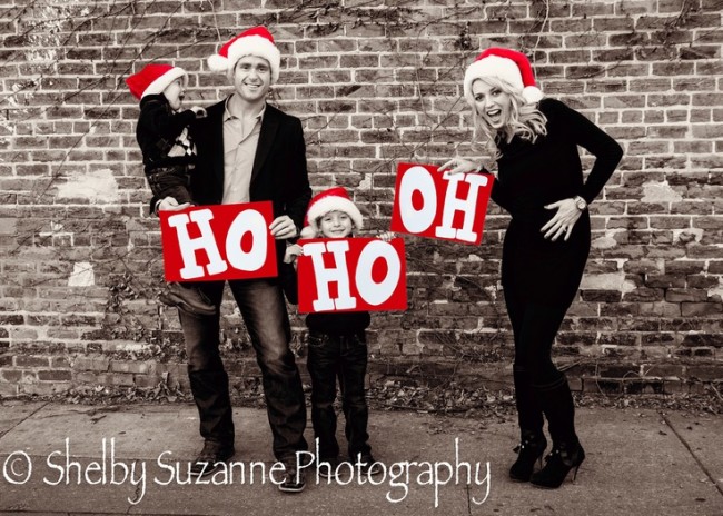 The holidays are a time to bring family together. What better way to spread holiday cheer than with these original family Christmas card photo ideas.