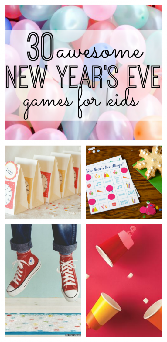 30 Awesome New Year&#039;s Eve Games for Kids