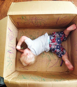 20 Simple Cardboard Box activities for kids! Perfect for all of those leftover boxes from the holidays. #3 will be a huge hit with your kids!