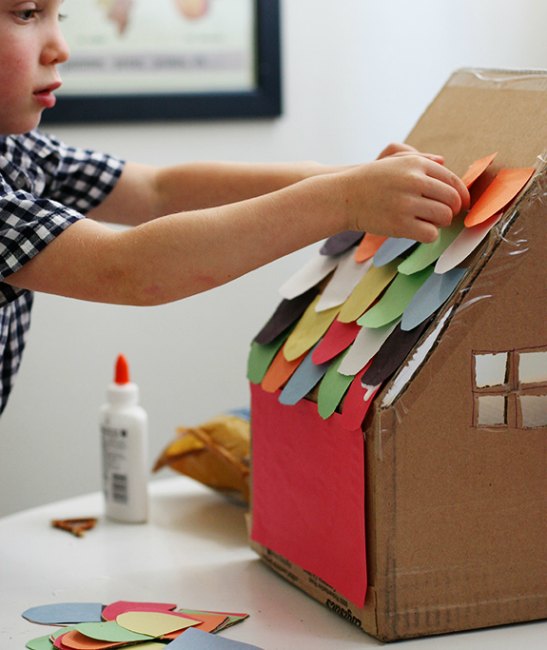 20 Simple Cardboard Box activities for kids! Perfect for all of those leftover boxes from the holidays. #3 will be a huge hit with your kids!