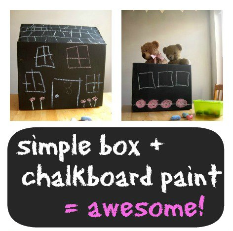 20 Simple Cardboard Box activities for kids! Perfect for all of those leftover boxes from the holidays. #3 will be a huge hit with your kids!