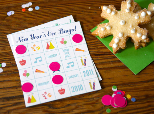 New Year's Eve Bingo