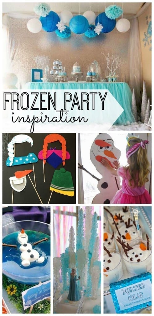 Frozen Party Inspiration - My Life and Kids