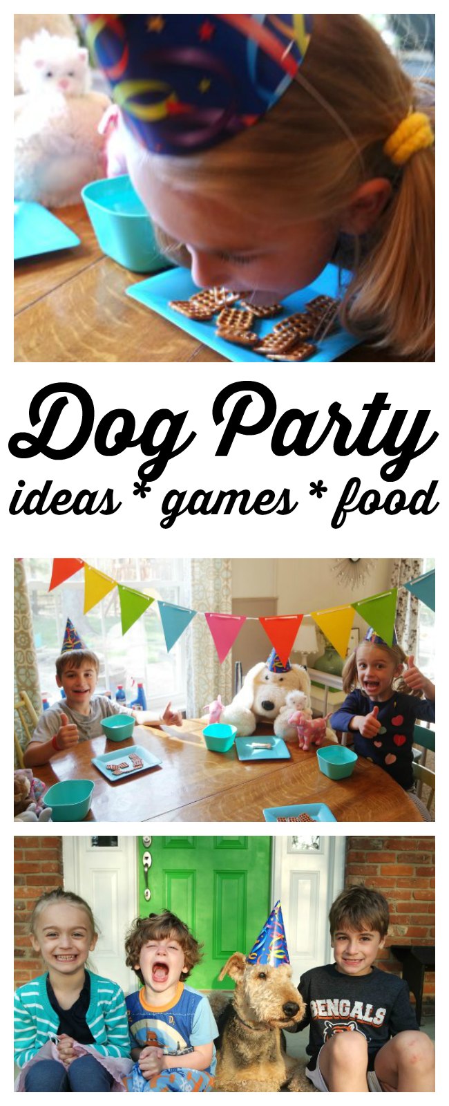 Planning a dog party? I'm sharing my favorite dog party ideas - including dog party games, the best dog party food, dog party decorations and (of course) the best dog party gifts! Great ideas for puppy and dog parties.